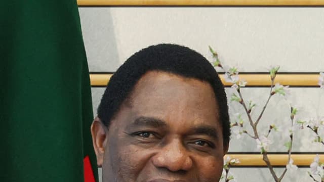 Le président zambien Hakainde Hichilema