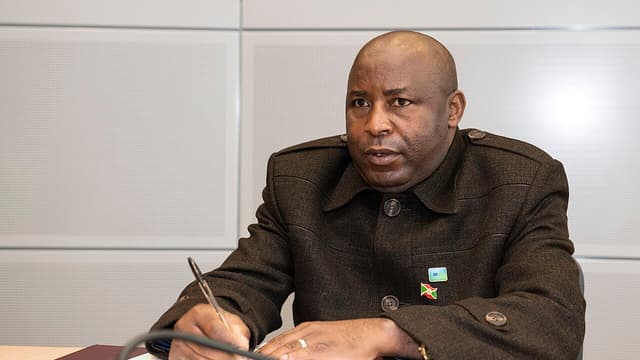 Le président burundais Évariste Ndayishimiye