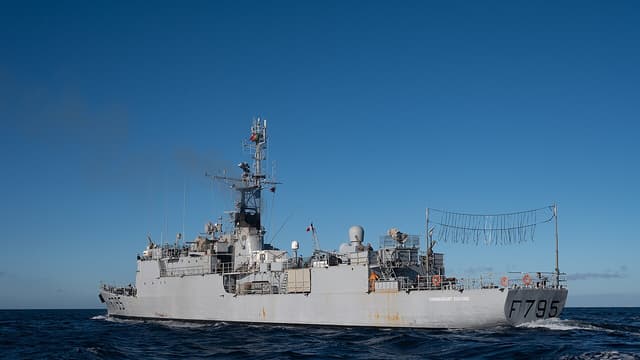 Lancement de l'opération Corymbe de la Marine nationale dans le golfe de Guinée