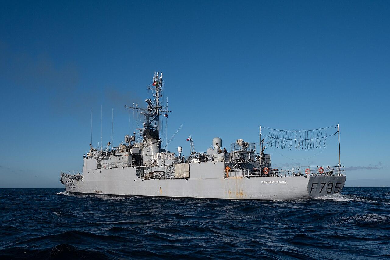 Lancement de l'opération Corymbe de la Marine nationale dans le golfe de Guinée